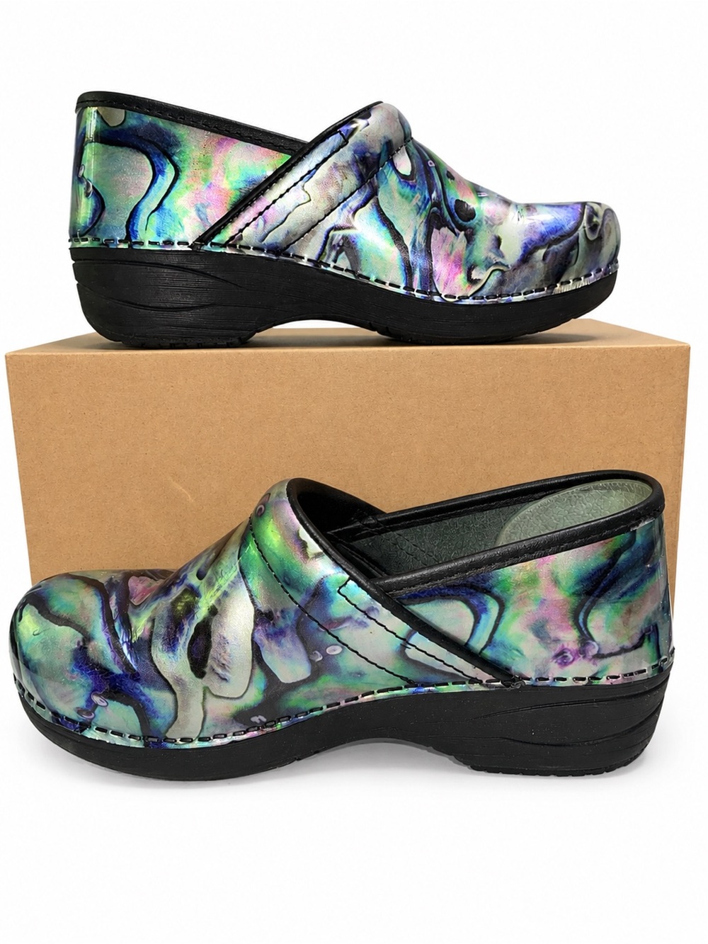 Dansko XP 2.0 Professional Clogs Women’s EU 38 US 7.5-8 Pearl Iridescent